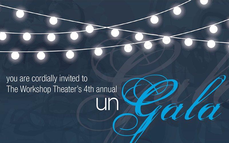 Auctioneering the “Un Gala” for The Workshop Theatre